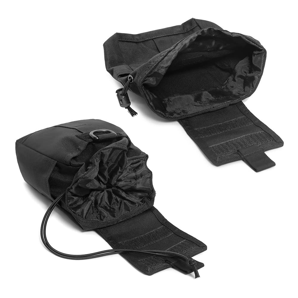 Borsa tattica Molle, borsa per attrezzi, impermeabile, borsa per gadget con chiusura in, accessorio utility per escursioni, campeggio e attività all'aperto