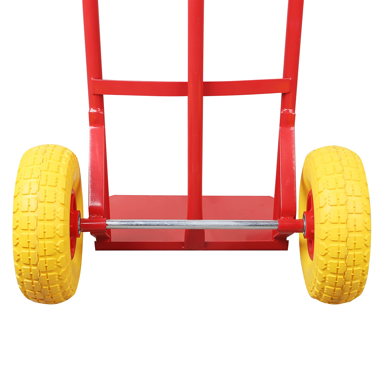 KATSU Carretilla de Mano con Mango en P, Capacidad de Carga de 150 kg, Carretilla de Mano Resistente para elevación de Paquetes de Carga, Entrega en almacén en Movimiento