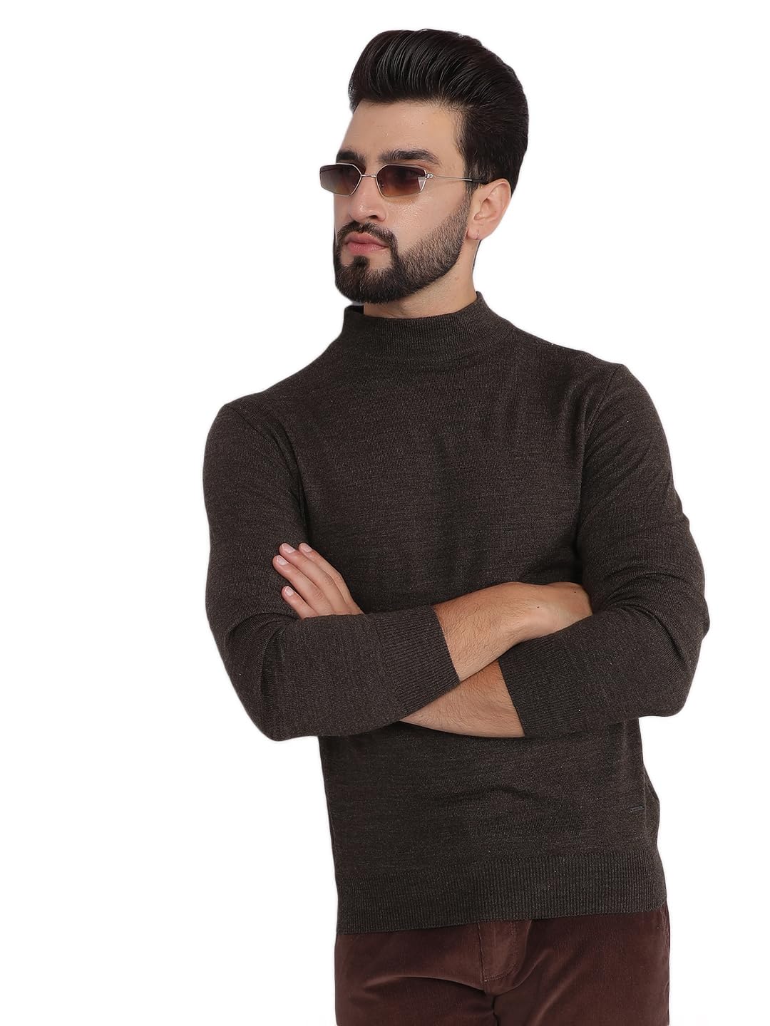 crimsoune club Men's Brown Sweater-picture-50