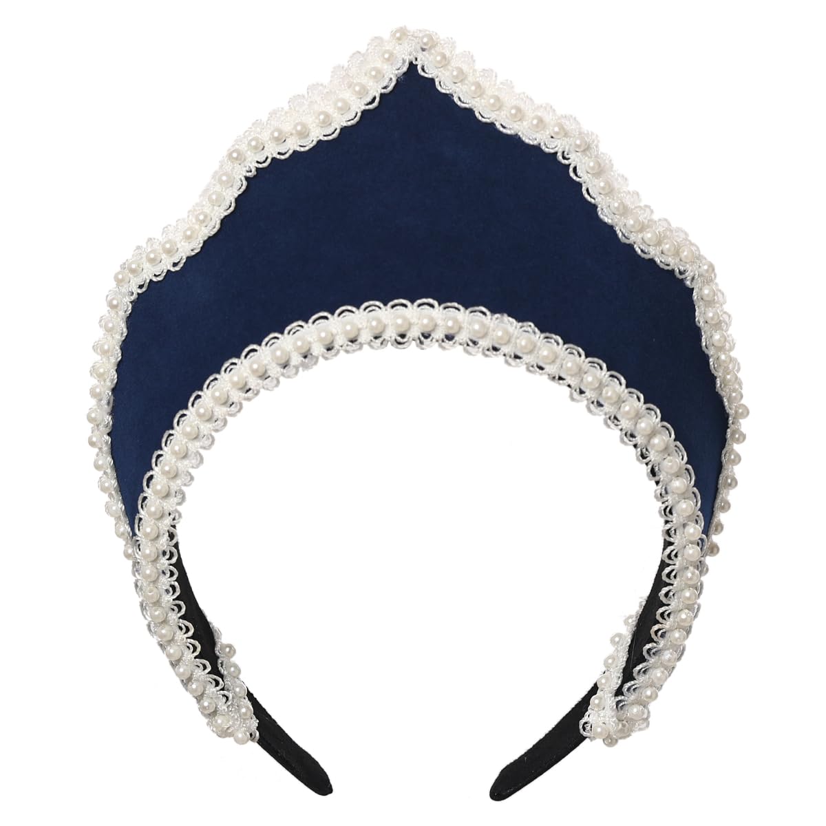 Anne Boleyn Hat for Women Tudor Elizabethan Headpiece Renaissance Queen Crown Headband