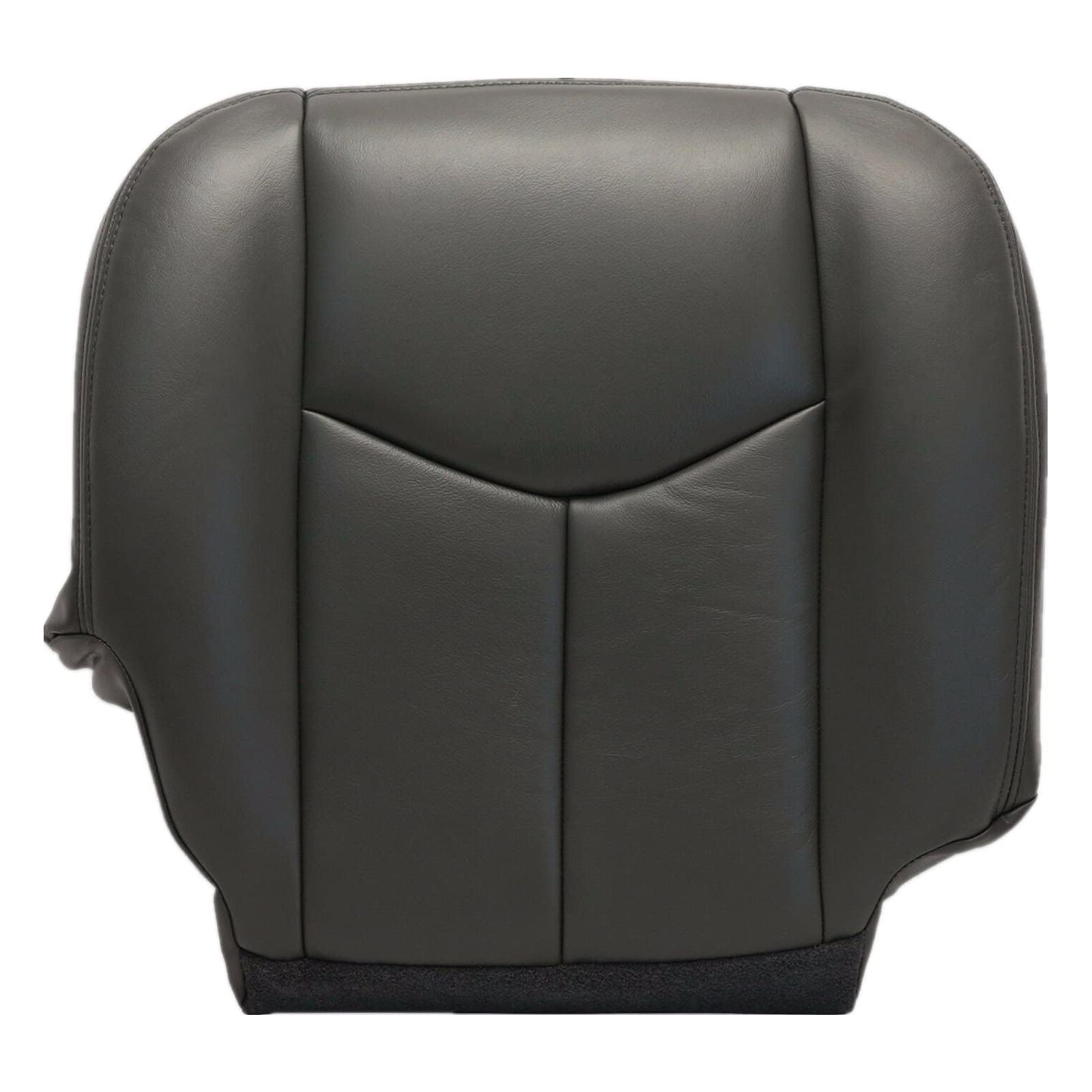 Priprilod Dark Gray Passenger Side Bottom Replacement Seat Cover Compatible with Chevy Silverado Tahoe Suburban Avalanche GMC Sierra Yukon XL 2003 2004 2005 2006