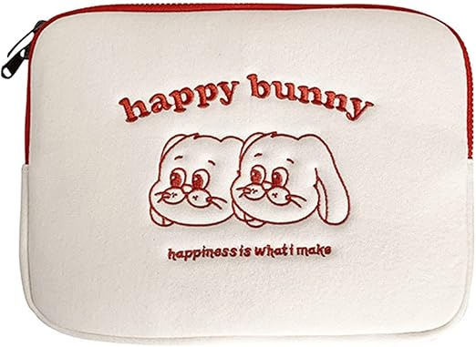 Amazon Co Jp flix パソコンケース 韓国 13インチ Pcケース うさぎ柄 かわいい パソコン 周辺機器
