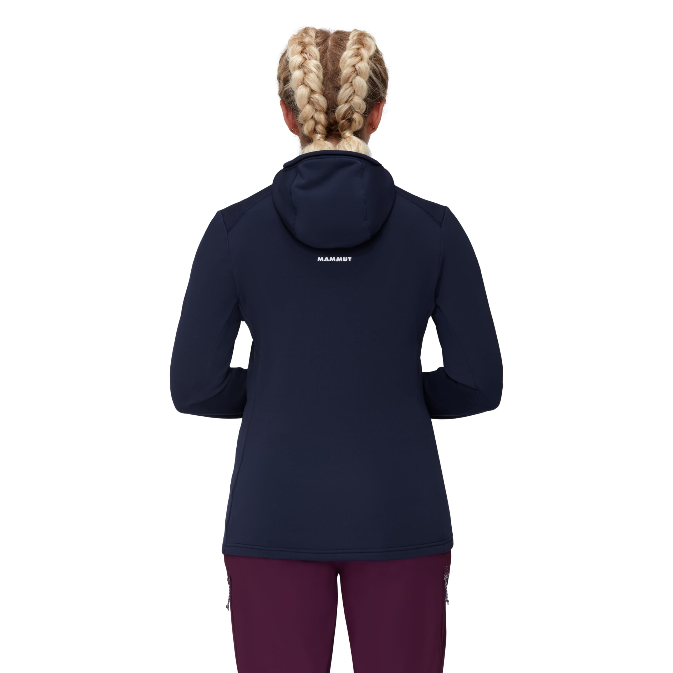 Mammut Aconcagua Light ML Hooded Jacket Women – Damska Bluza z Kapturem | Lekka i Polarowa | Marine, Rozmiar M