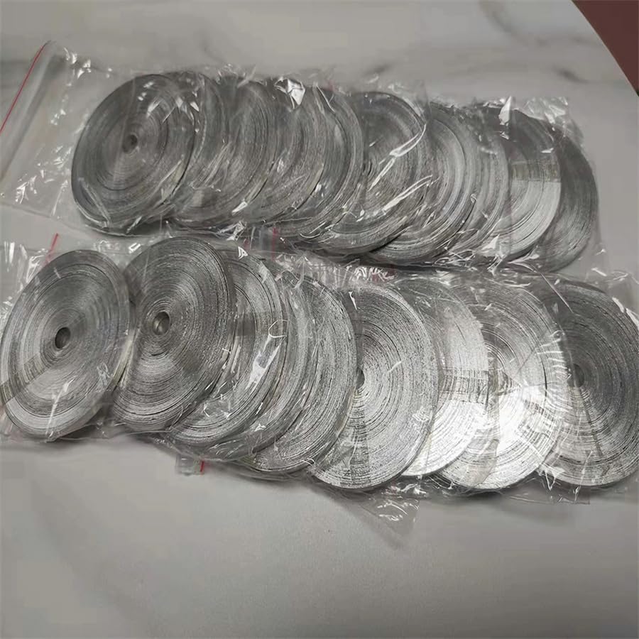 1/2/5 Rouleau de ruban de magnésium 99,95 % métal Belt Industries Disque de magnésium en métal pour laboratoire Produits chimiques Ruban de magnésium (2 pièces)