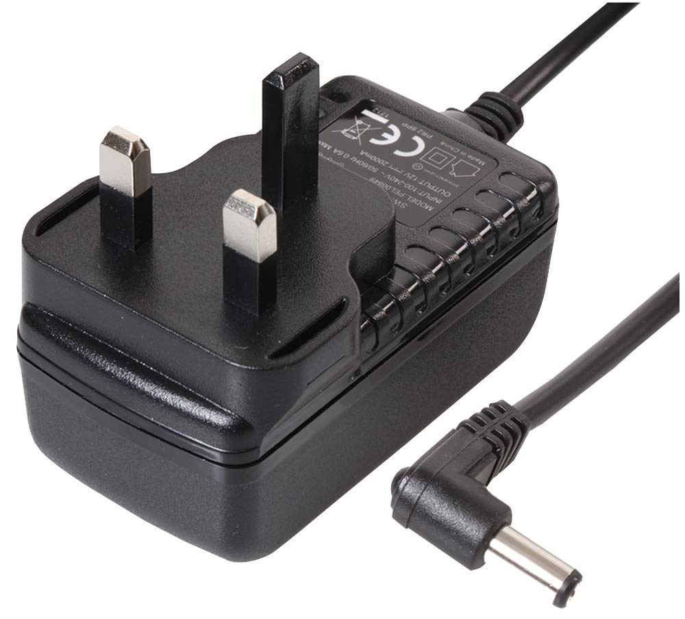 Pro Elec 12V, 2A, 24W, Plug In Power Supply (Level Vi), Right Angle 2.5Mm Plug