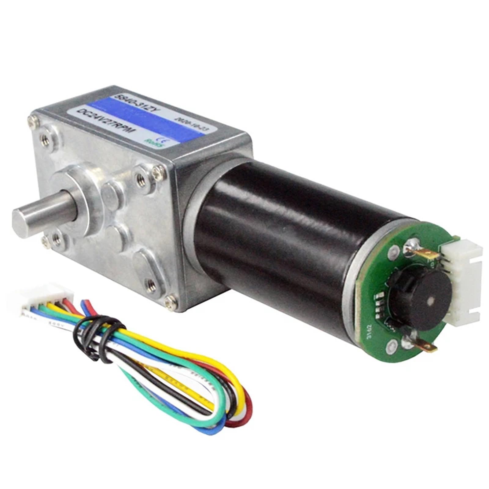 Motorreductor de desplazamiento 5840-31ZY, 12 V, 24 V, con suspensión, engranaje metálico, avance y retroceso, 1 unidad(27RPM,12V)