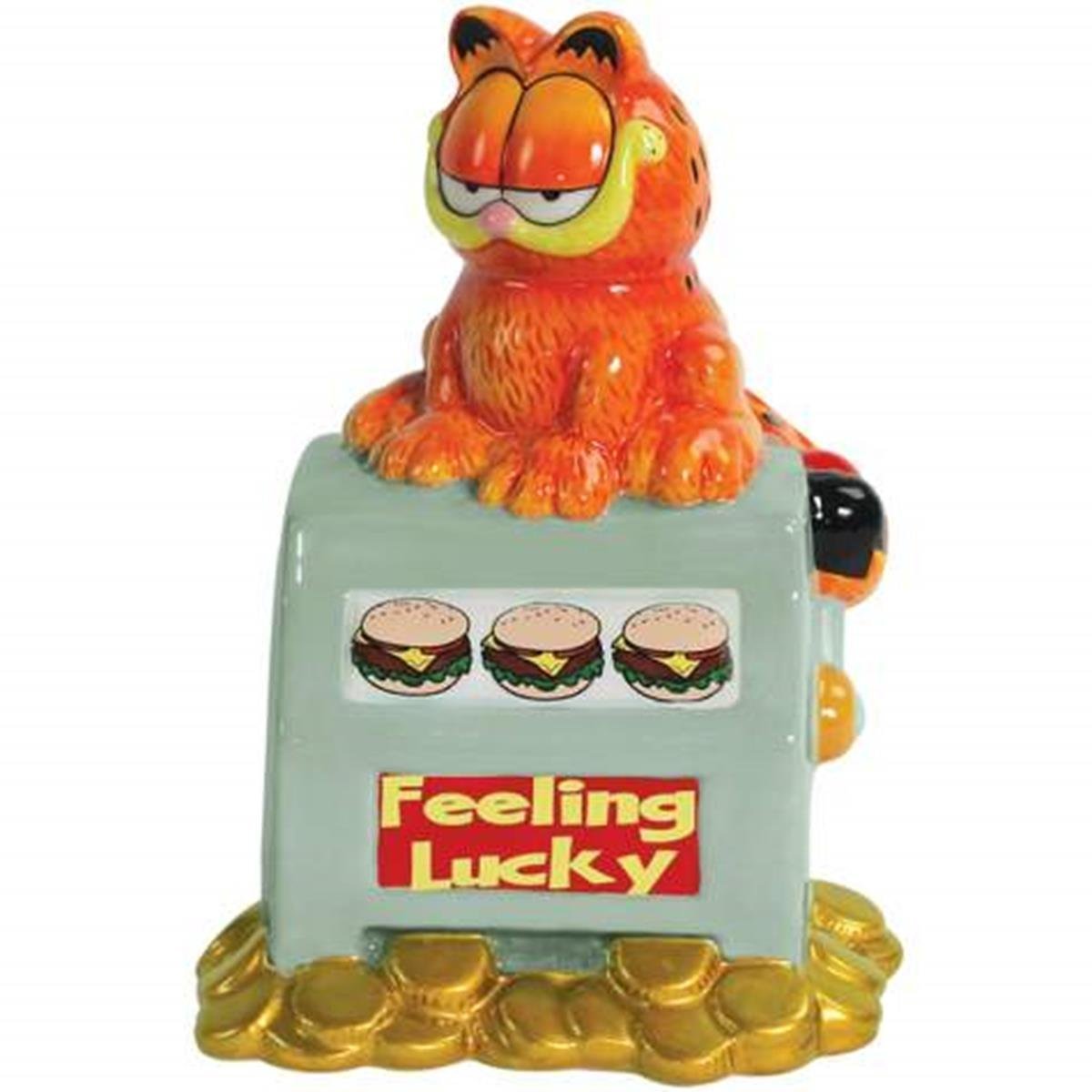 Amazon | 【ガーフィールド/Garfield】 貯金箱・バンク『Feeling Lucky 