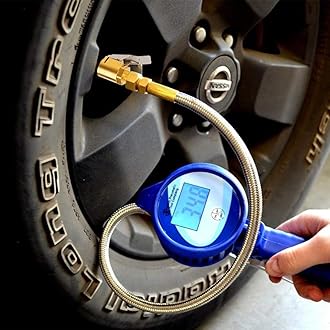 Toolwiz 4 x 6 mm Car Valve 1/4 Inch NPT Lever Plug Air Chuck Valve Connector Brass Tyre Inflation Valve Attachment Clip Nozzle Adapter for All Tyre Valves with Valve Thread