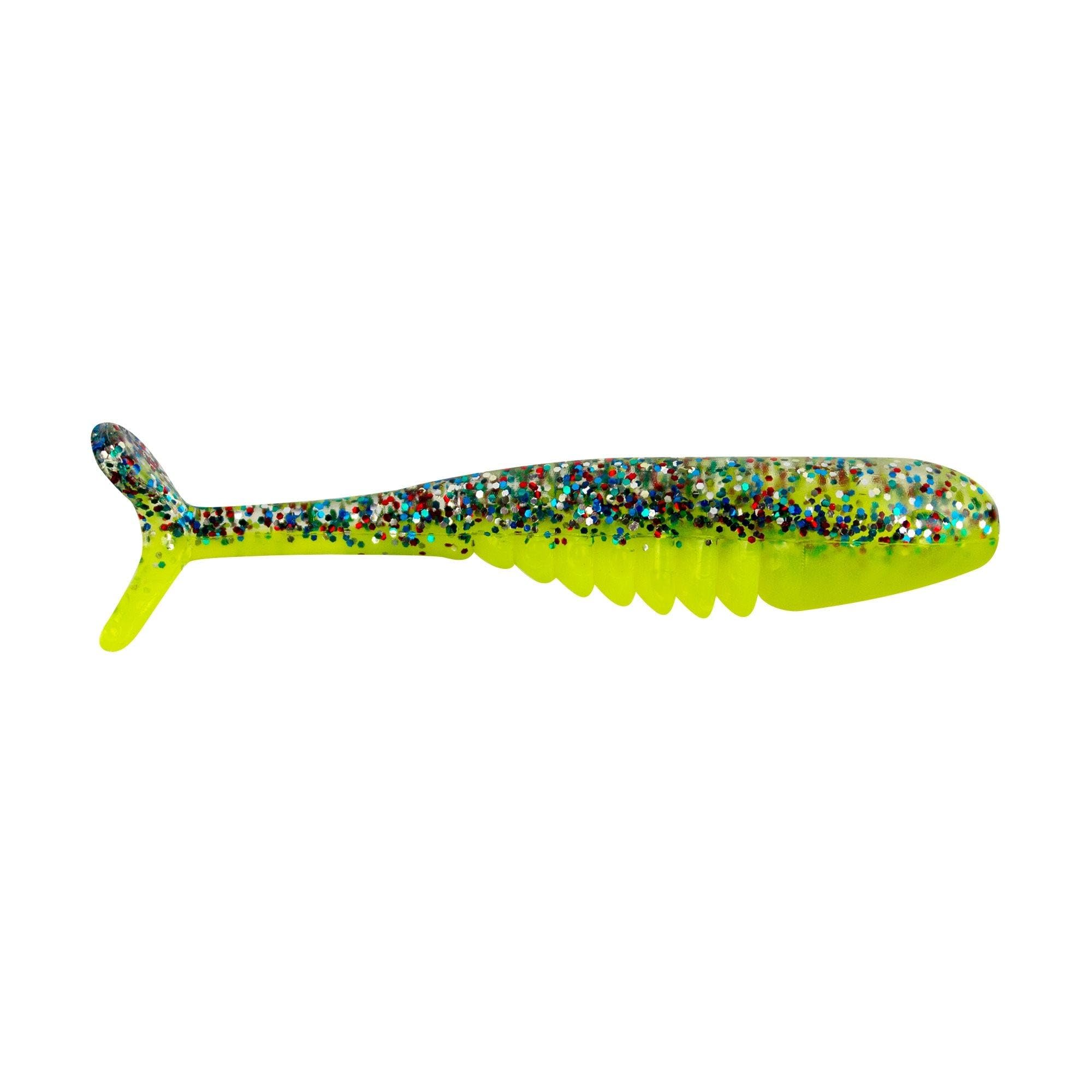 Bobby Garland Slab Hunt'R Soft Plastic Crappie Fishing Lure, 2.25 Inches, Pack of 10