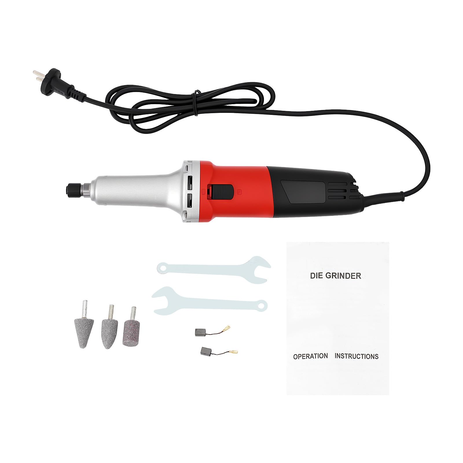 750 W Mini Smerigliatrice diritta, elettrica Levigatrice a collo Ø6 mm, 27000 giri/min