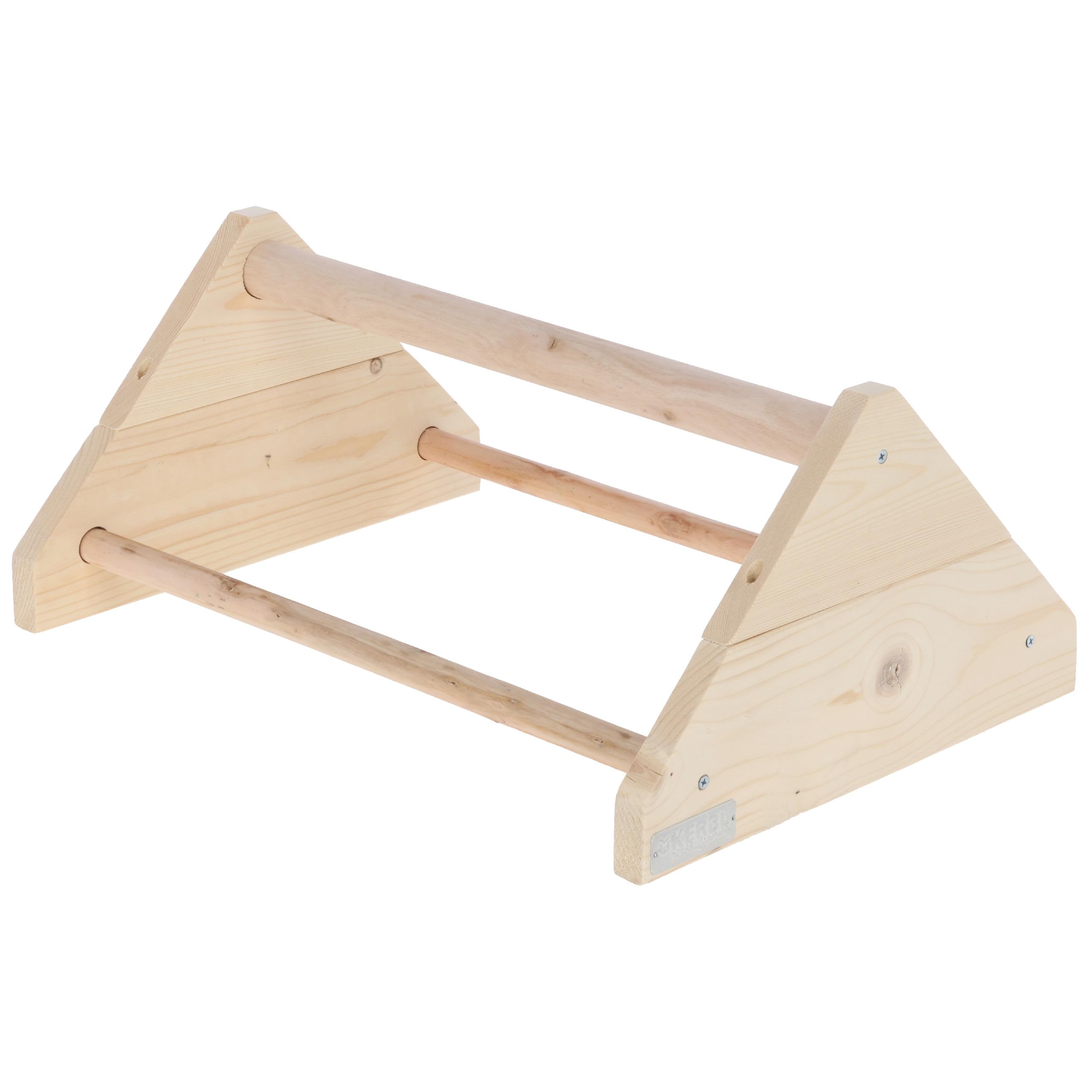 Kerbl Trespolo per polli 56x40x25cm Legno Rotondo