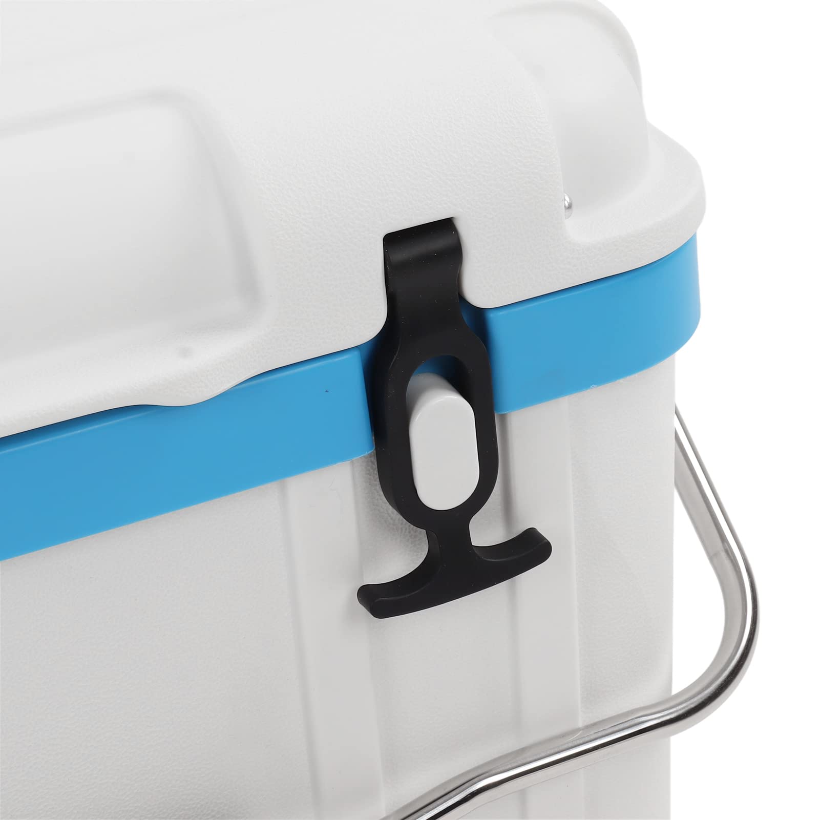 Focket Frigo Rigido, 26 Litri Resistente 12 Ore Conservazione del Calore 76 Ore di Conservazione del Freddo Ghiacciaia, Frigo da Campeggio con Maniglia Portatile per Pesca in Spiaggia Picnic Barca