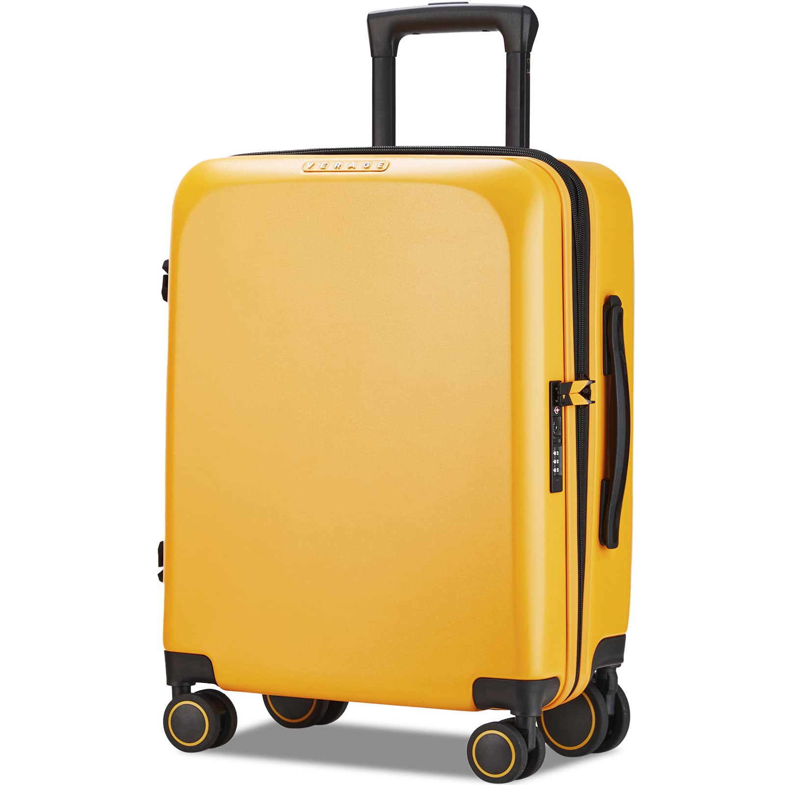 Photo 1 of [READ NOTES]
VERAGE Freeland Carry On Luggage with X-Large Spinner Wheels, Rolling Suitcase TSA Approved (20-Inch, Yellow) Carry-On 20-Inch Yellow
