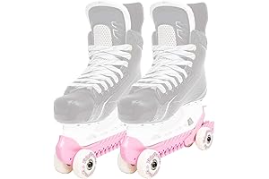 Protective Ice Skate Guards in Pink