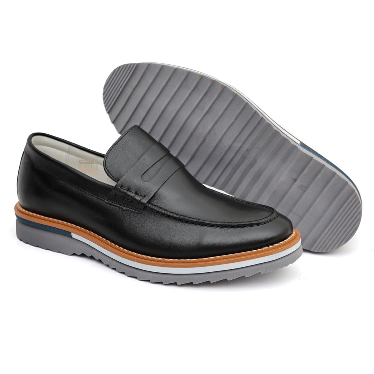Sapato Mocassim Loafer couro Legítimo Artesanal em promoção! Veja a oferta e mais achadinhos de Sapatos 4 Hoje é o melhor dia para comprar Sapato Mocassim Loafer couro Legítimo Artesanal com aquele preço maroto! Promoção! Aproveite a oferta! 4
