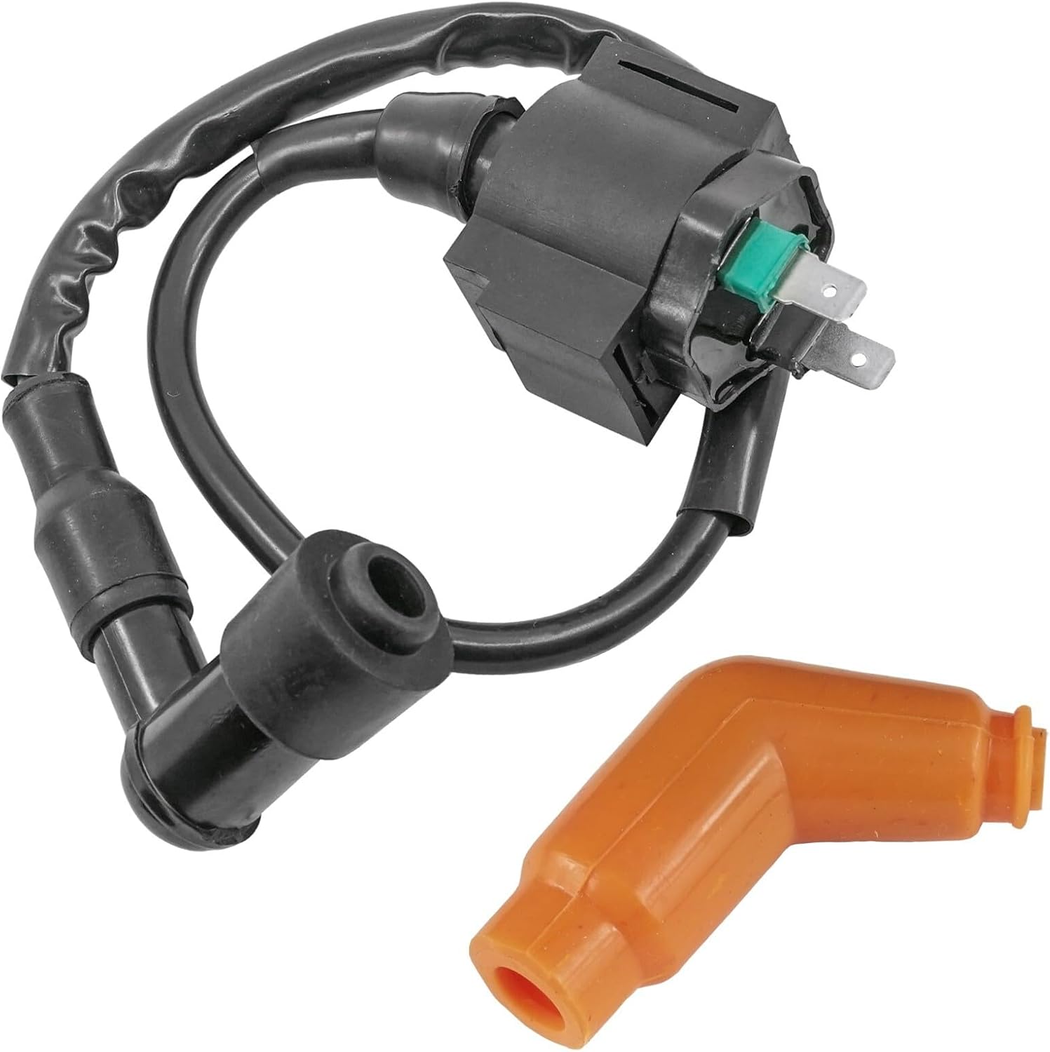 Powersports Replacement Parts for Ignition Coil & Spark Plug Cap Boot for Honda Big Red 250 ATC250ES 1985-1987 Mod-C33C-579