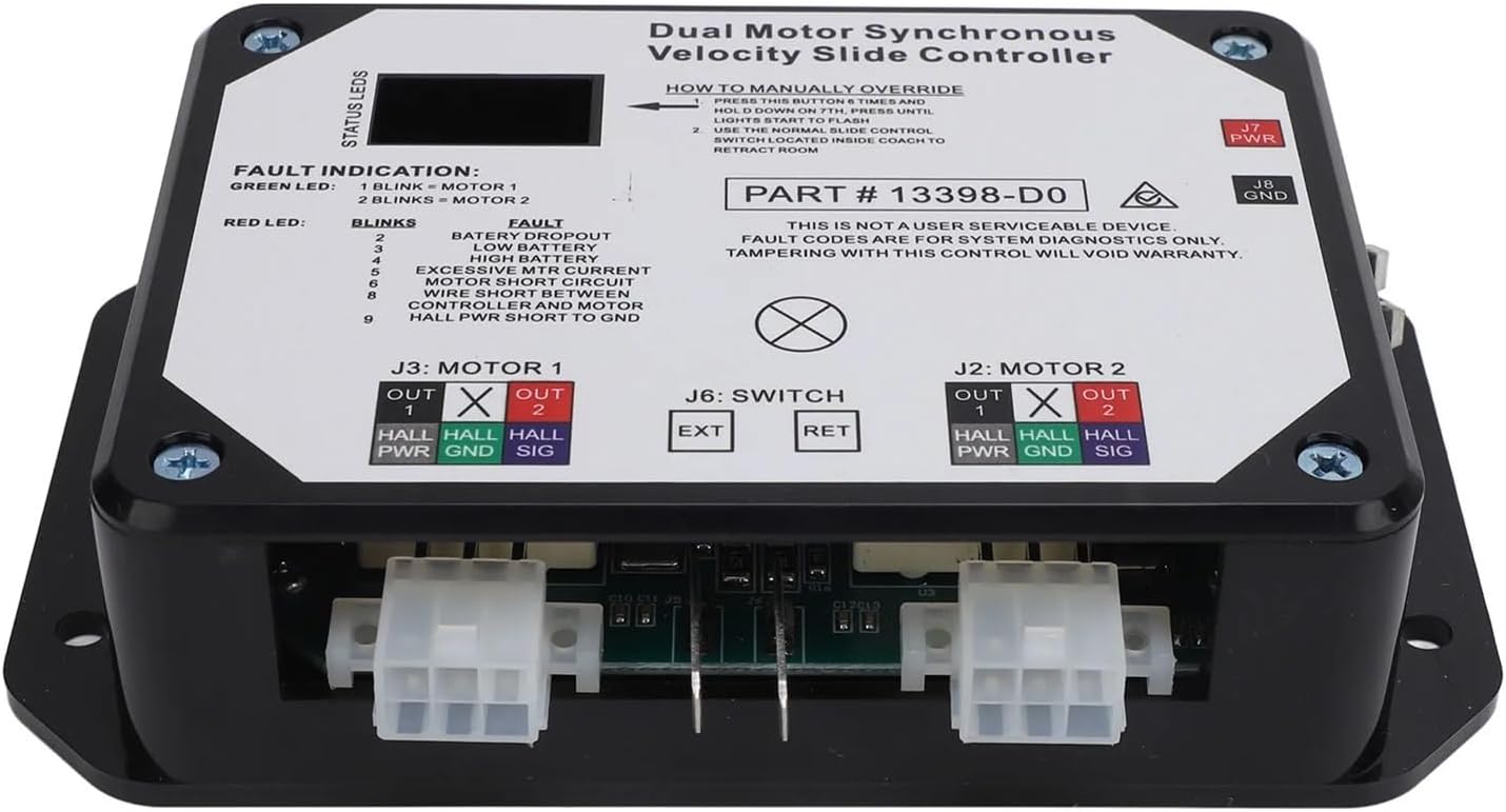 RV Slide Controller Synchronous Velocity For V-Sync II In Wall Out On RVs Accessories