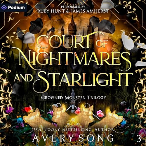 Court of Nightmares and Starlight Audiolibro Por Avery Song arte de portada