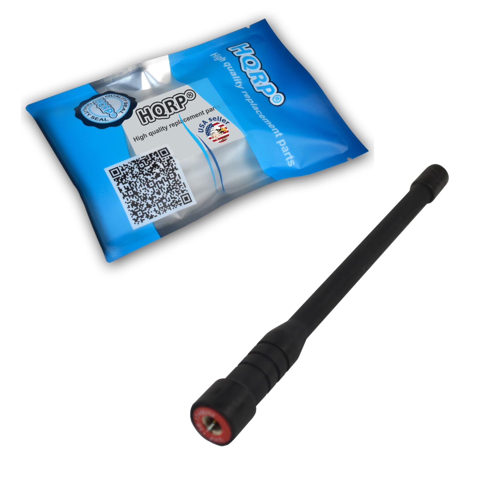 HQRP VHF High Gain Antenna Compatible with Vertex Standard VX-228, VX-230, VX-231, VX-260, VX-261, VX-264, VX-300 + HQRP Sun Meter