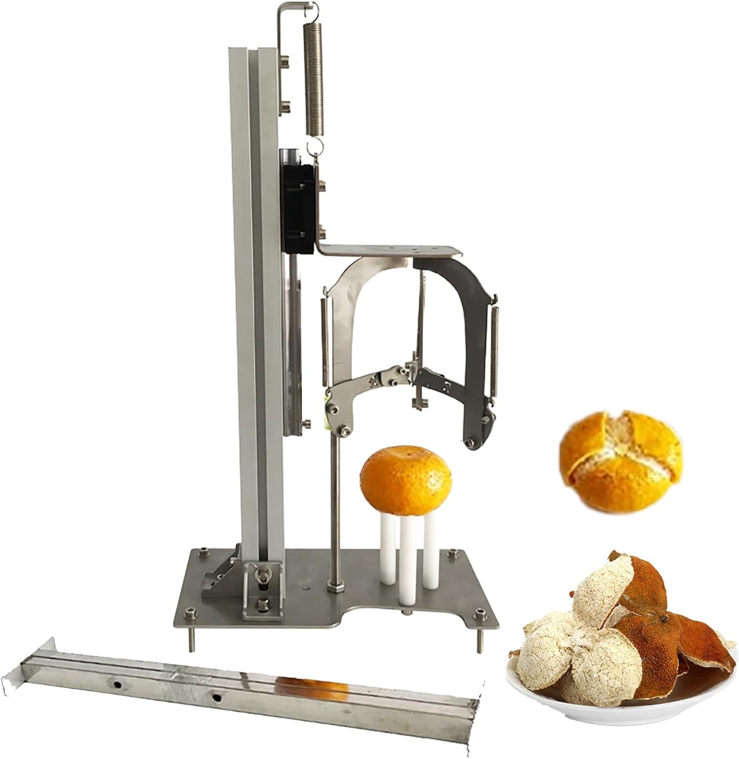 Schälentferner für Zitrus-, Mandarine-Orange, 42 cm breiter Obstrahmen, einfaches manuelles Schälwerkzeug