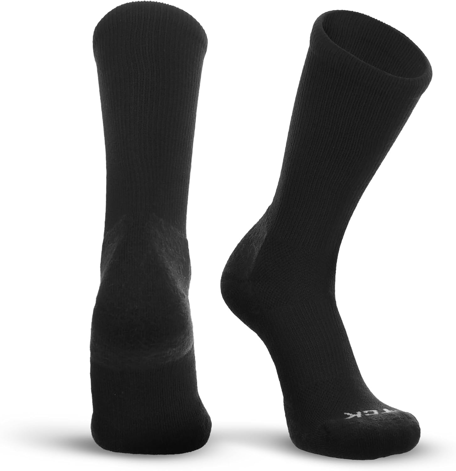 TCK GOAT Pro Crew Socks - Athletic, Running, Tennis - Moisture Wicking, Blister Resistant - Made in USA