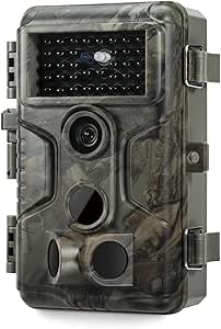 GardePro A3S Trail Camera, 64MP 1296p Game Camera with Clear 100ft No Glow Night Vision, Fast 0.1s Trigger Speed Motion Activated Waterproof, H.264 MP4 Video asin的图片