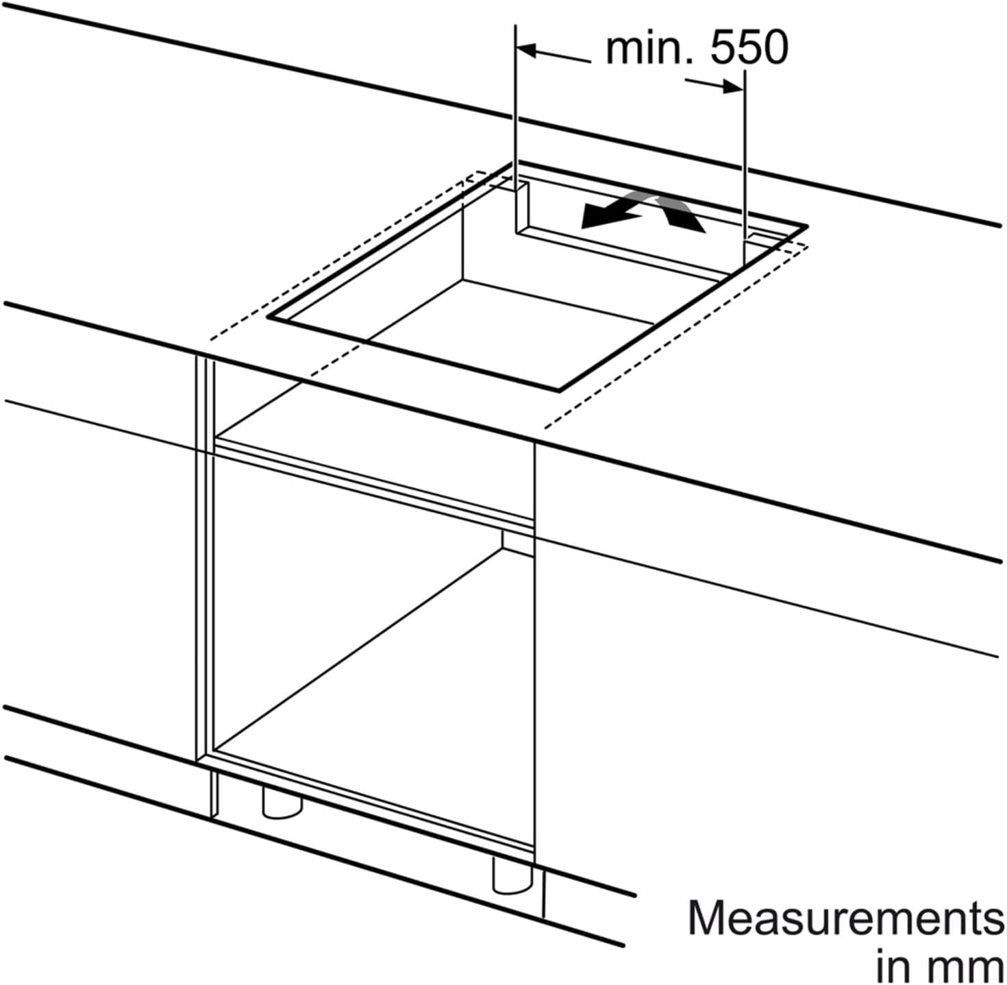 Neff T36FB41X0G piano cottura Nero Incasso A induzione Neff T36FB41X0G piano cottura Nero Incasso A induzione