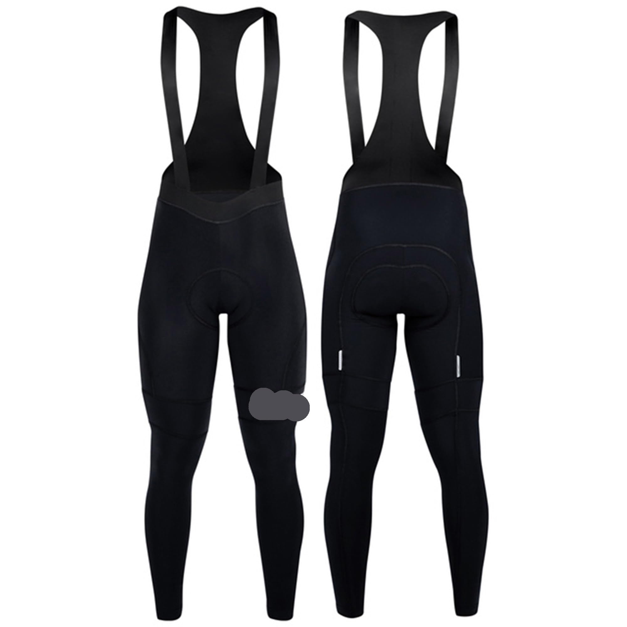 Salopette Ciclismo Pantaloni con bretelle da ciclismo invernali Pantaloni in pile termico da uomo Pantaloni lunghi da ciclismo Pantaloni con bretelle da bicicletta for esterni Pantaloni da abbigliamen