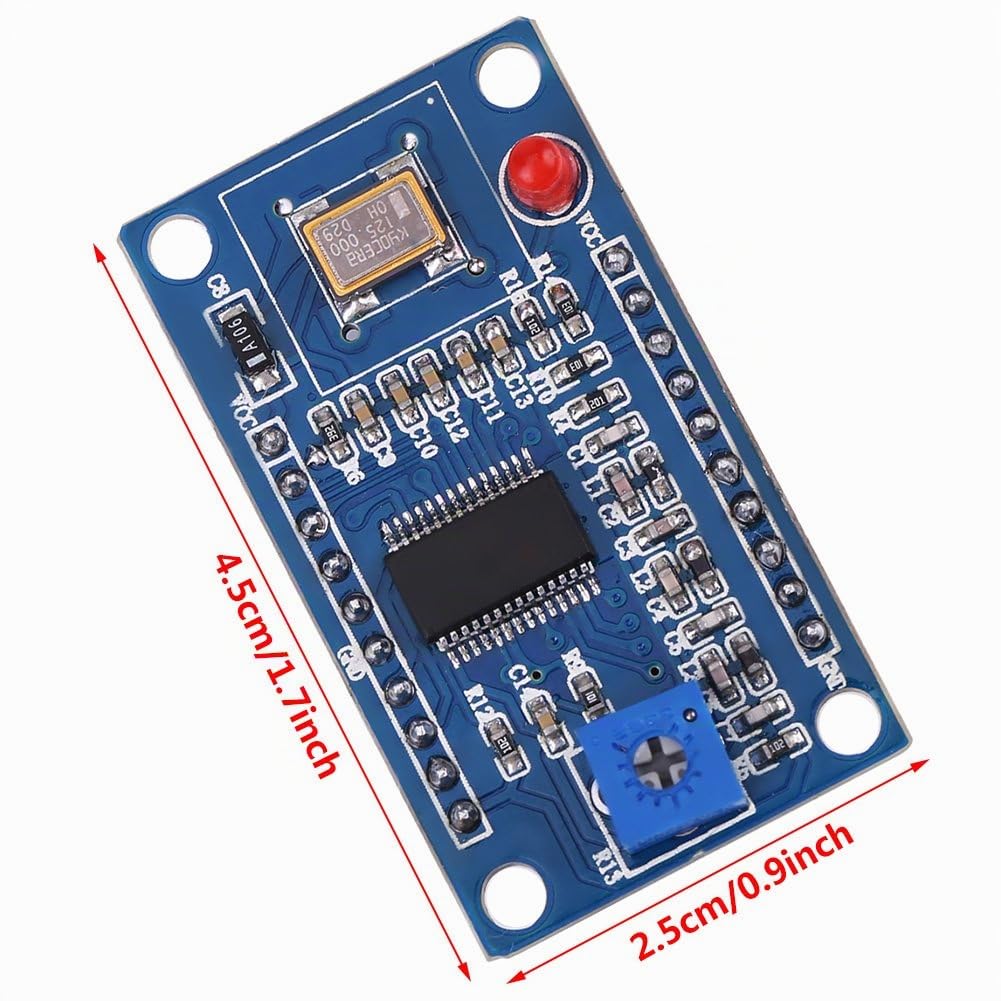 Générateur de Signaux, Module Générateur de Signaux DDS AD9850, 2 ondes Sinusoïdales et 2 ondes Carrées, 0-40 MHz