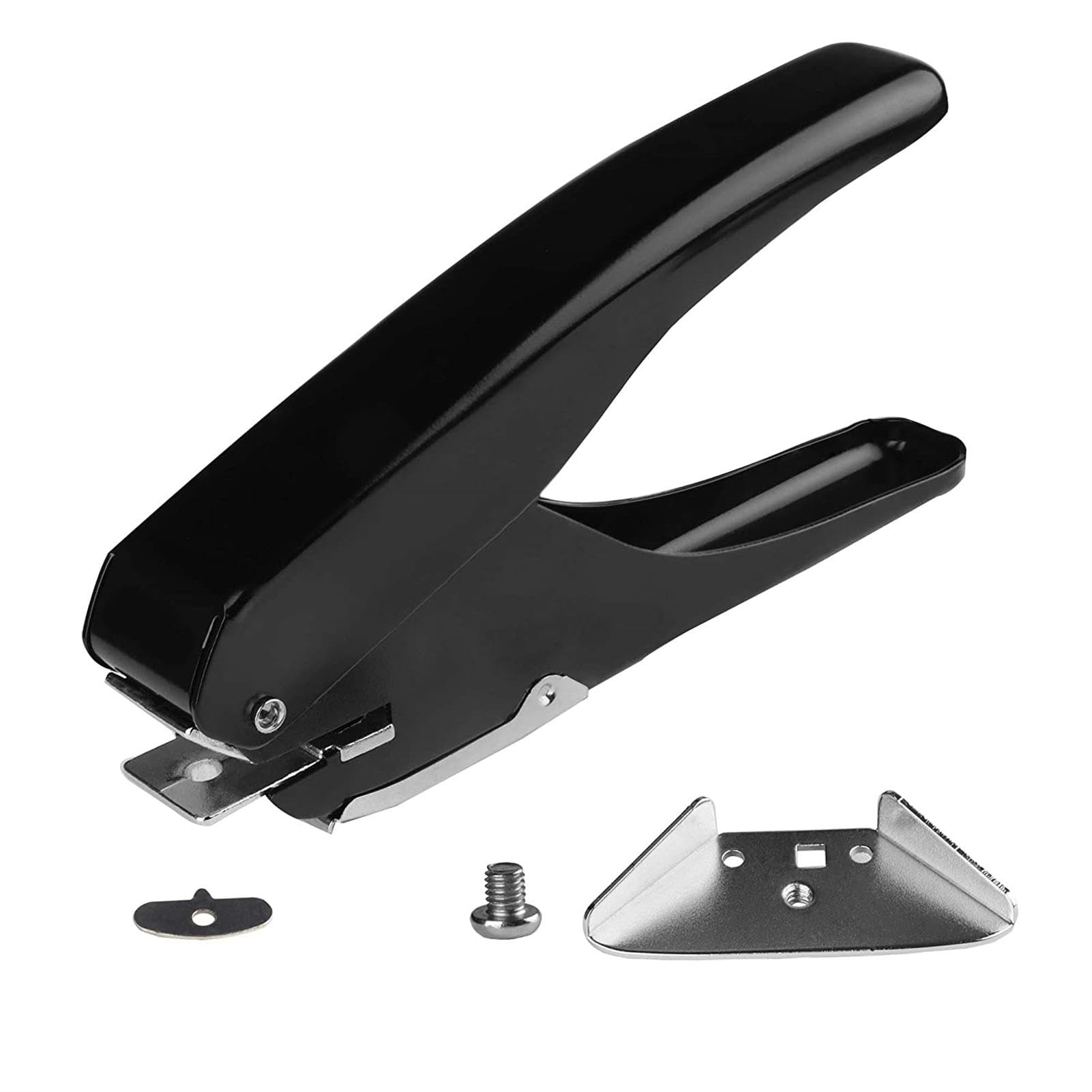 Telituny Black Rounder Punch Corner, Rounder Heavy Duty Round Corner Punch Cutter Pliers，For Id Gift Cards Paper Crafts Laminating Scrapbooking For Students, Teachers, And Crafters