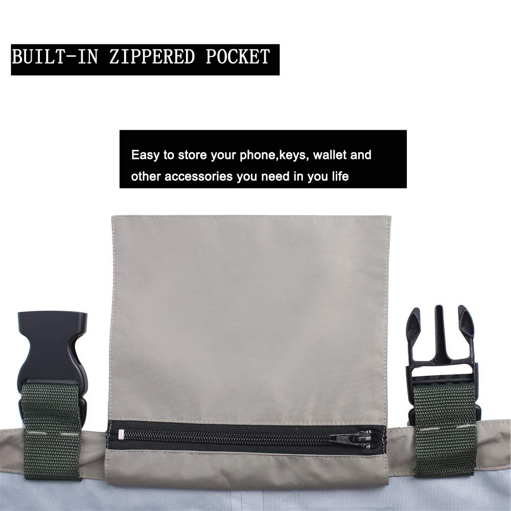 Kylebooker Breathable Neoprene Stockingfoot Fishing Chest Wader