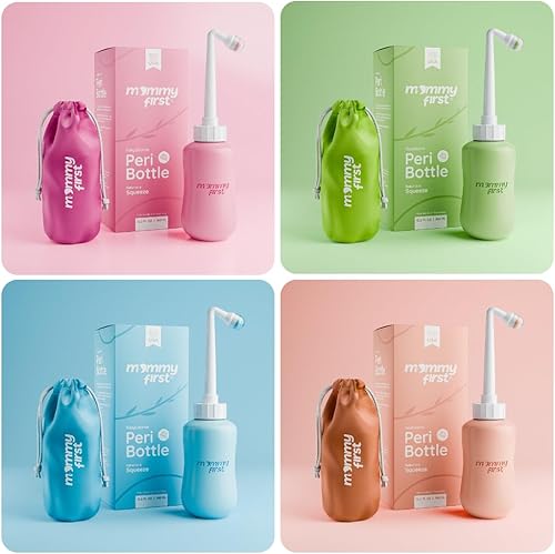 Miniatura 2 de Botella Peri para el cuidado posparto de Mommy First  Botella boca abajo para limpieza y recuperación perineal  Bidé portátil  Esencial posparto
