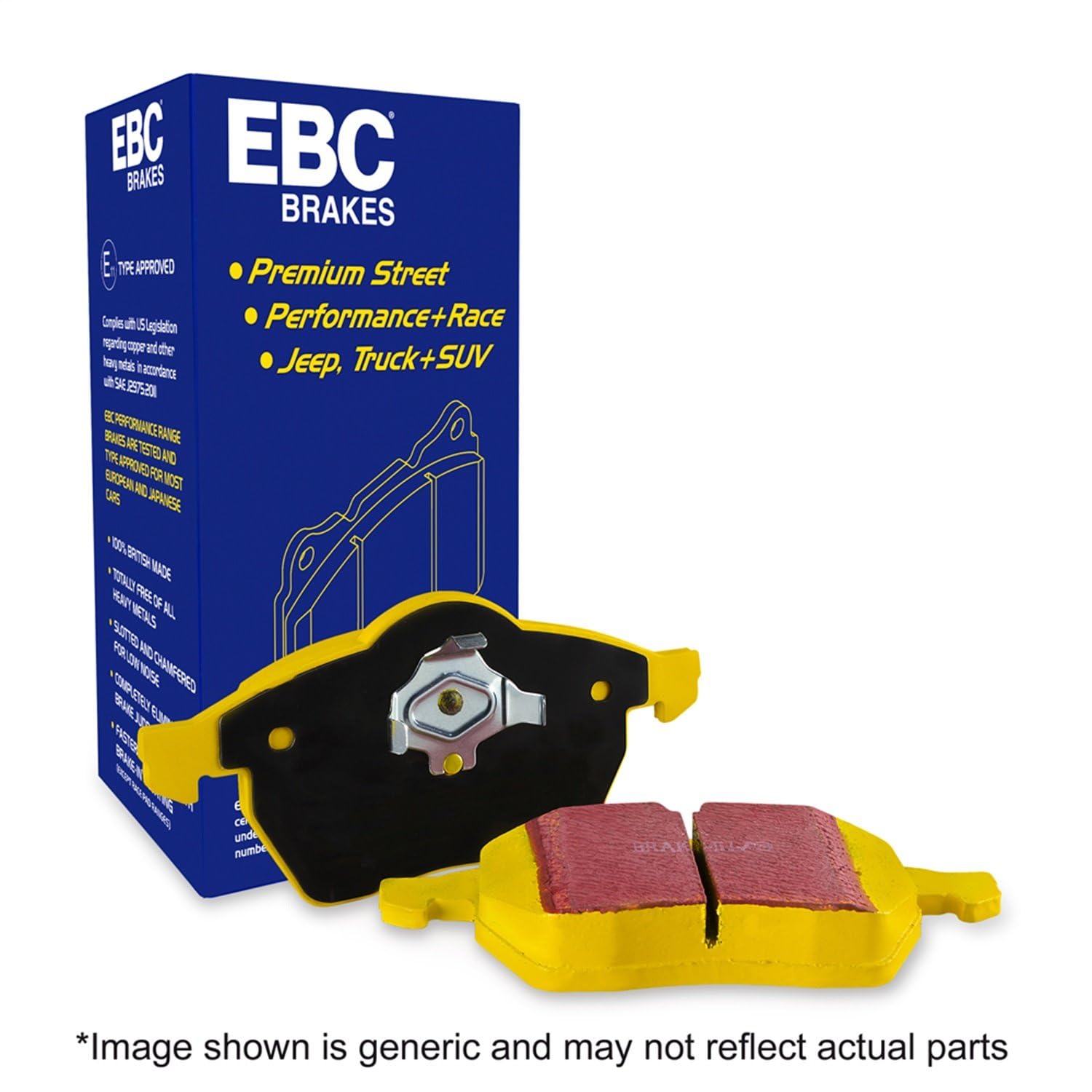 EBC Brakes - EBC Yellowstuff Pads (DP42438R)
