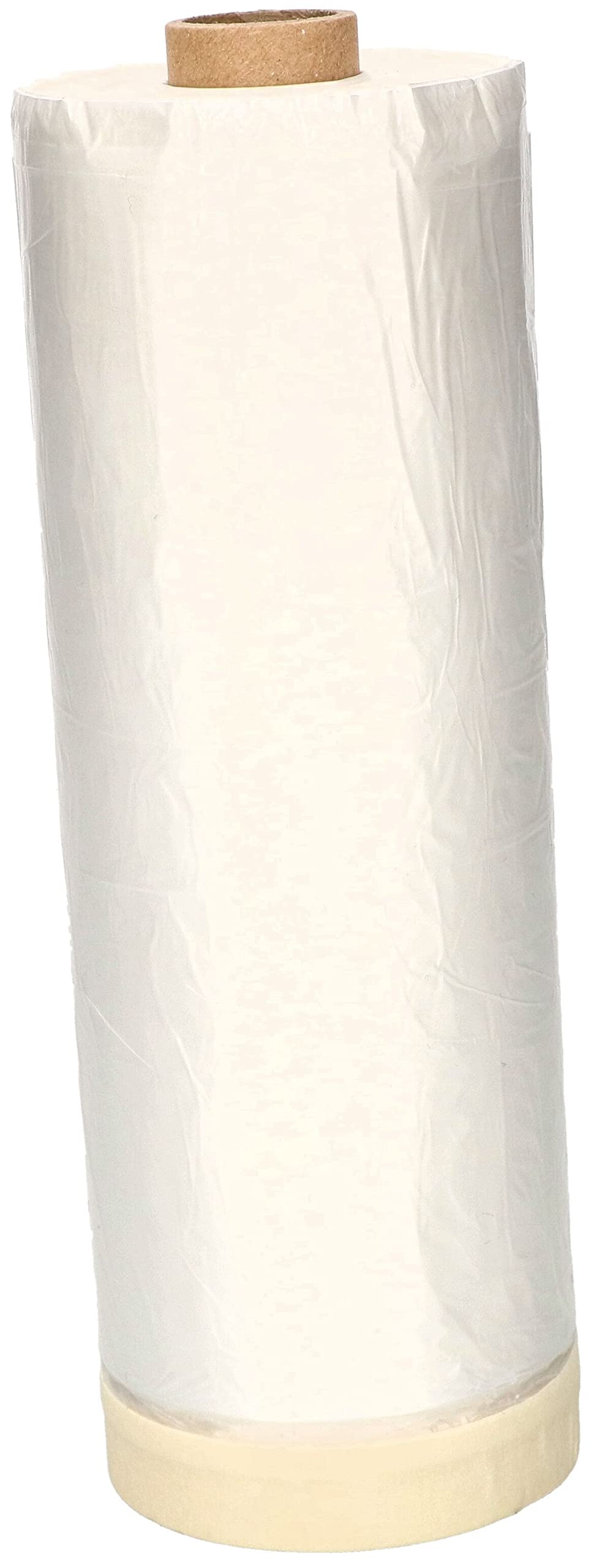 KOTARBAU® Set di 4 pellicole di copertura con nastro adesivo, 195 mm x 33 m, per lavori di pittura e ristrutturazione