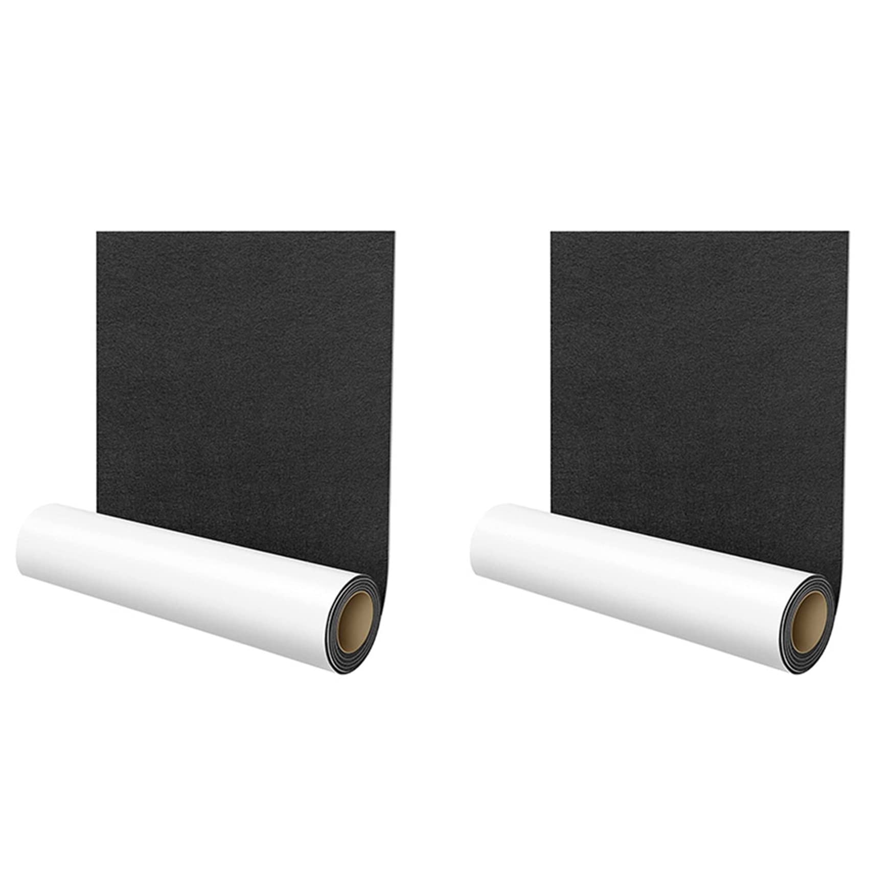 2 feltrini autoadesivi, 40 x 150 cm, autoadesivi, nastro adesivo nero