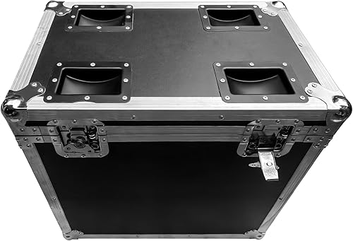 Miniatura 4 de Luces de cabeza móvil con estuche de vuelo, paquete de 2 luces de DJ de cabeza móvil de 280 W, luces LED fuertes para escenario con 17 gobos, 15