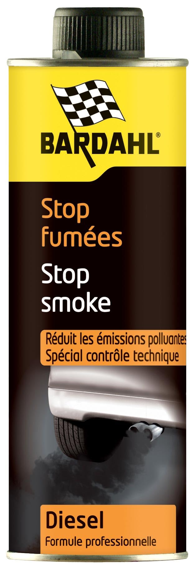 BARDAHL 2002320 Stop Fumées Diesel, 500 ML