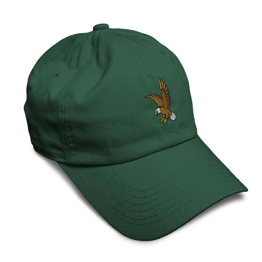 Soft Baseball Cap Eagle in Flight Embroidery Birds Eagle in Flight Cotton David Dad Hats for Men & Women