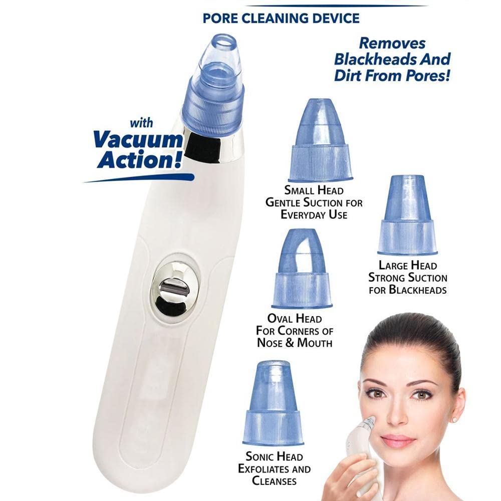 Wowli 4-in-1 Blackhead & Whitehead Extractor Remover β Pimple, Acne, and Pore Cleaner Device for Clear Skin and Effective Facial Care 2