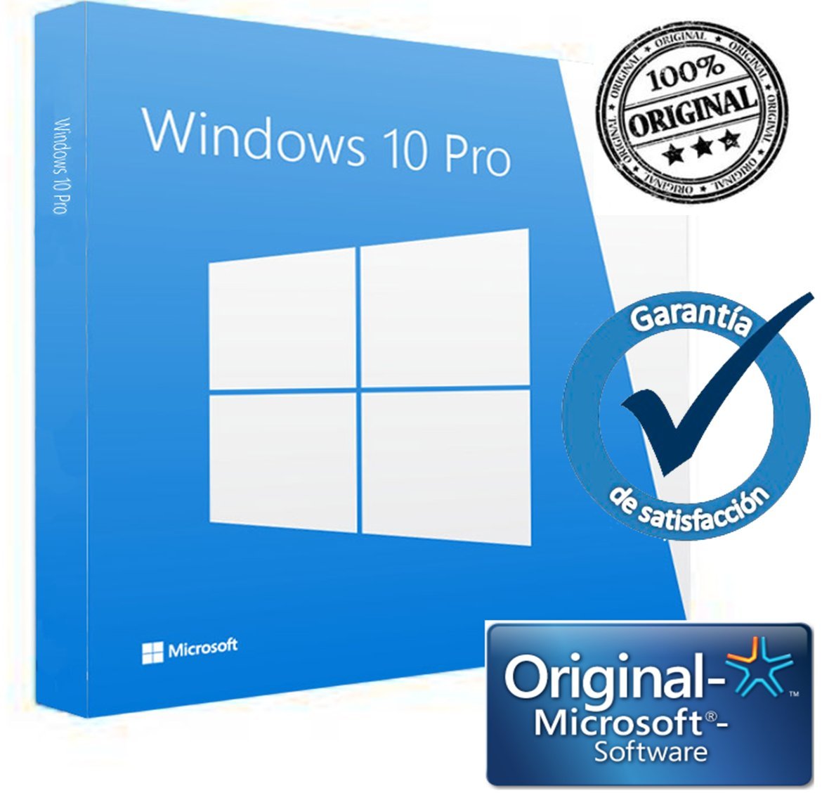 Microsoft Windows 10 Pro ES 64Bit 64Bit - Sistemas operativos