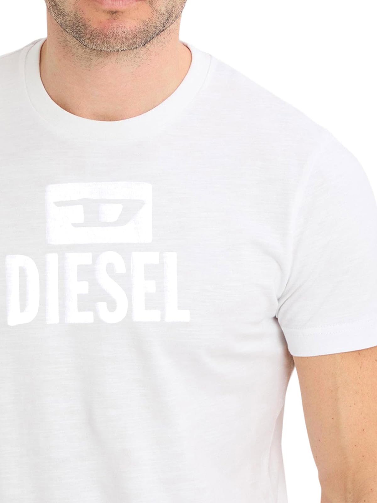 Diesel T-Shirt Bianca Uomo Diego