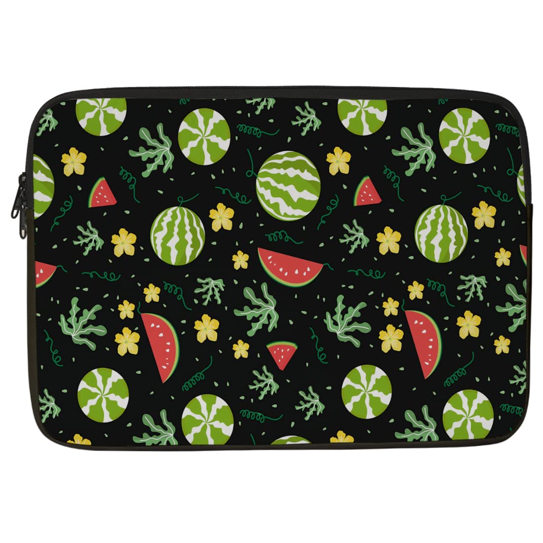 Crazyify Watermillon Printed Laptop Sleeve/Laptop Case Cover/Laptop Bag 15.6 inch with Shockproof & Waterproof Linen On All Inner Sides | MacBook/Laptop Sleeve for Men & Women (B0B49MFWTZ) Amazon Price History, Amazon Price Tracker