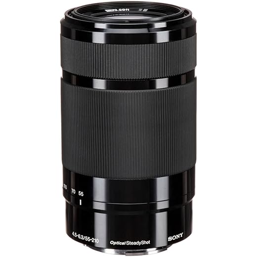 Sony E 55-210mm Telephoto Lens 210mm