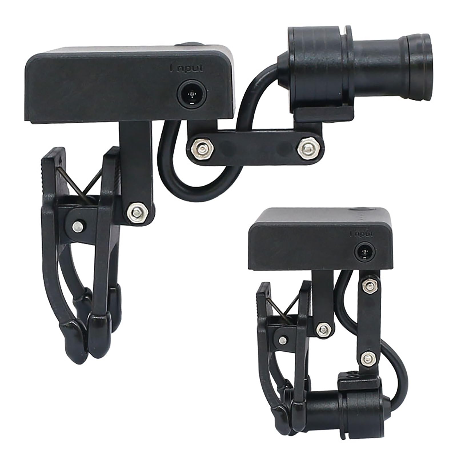 KEhtu Luce Odontoiatrica a LED, Faro a Clip Wireless da 5 W con Filtro Giallo, Regolazione della Luminosità a 4 Livelli, può Essere Utilizzato per Occhiali Personali, Strumenti per La Cura Orale