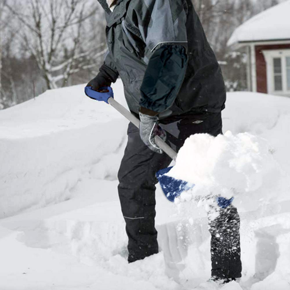 Set di 7 Pezzi Borsa da Trasporto Pala da Neve Spazzola Girevole Raschietto KN7