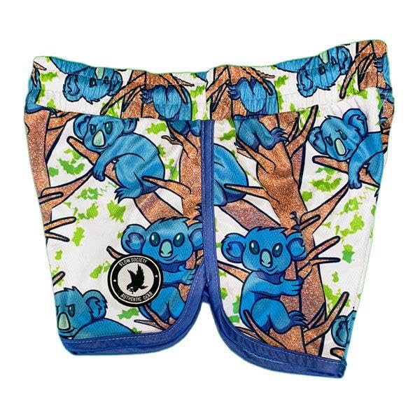 Flow Society Koala Attack Girls Athletic Shorts2