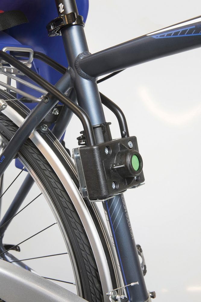 ON BIKE Bingo Seggiolino Posteriore per Bici con Cintura di Sicurezza, Schienale Ergonomico E Poggiapiedi Regolabili, Ideale per Trasporto Bambini in Totale Sicurezza