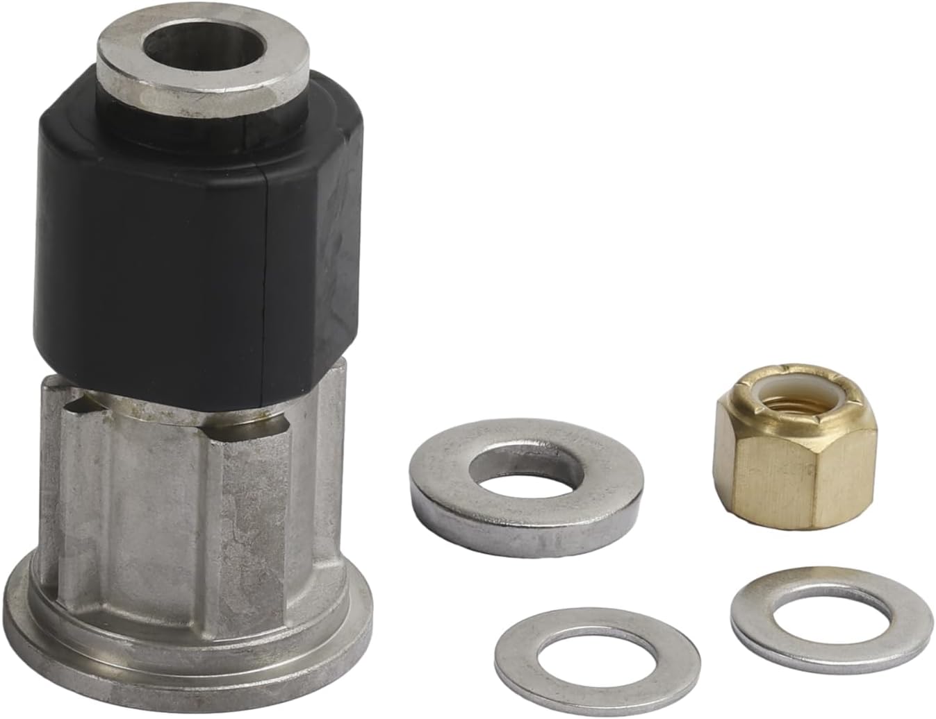 Heavy Duty Propshaft Silent SSR Solid Hub Kit 8M0101603 8M0101601 For Mercury 200 to 400 4 Stroke Outboards with 1.25in Propeller
