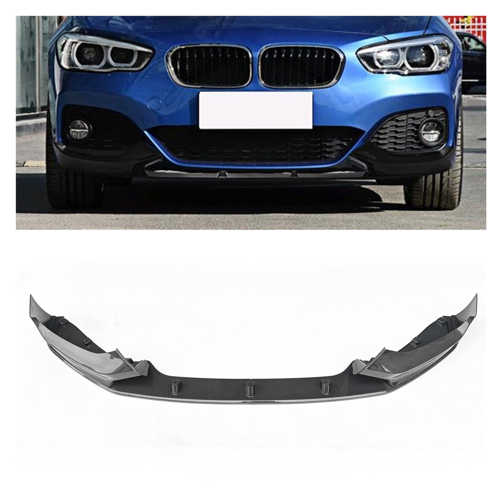 BMW F20 F21 Mスポーツ カーボン フロント リップスポイラー R型 新 