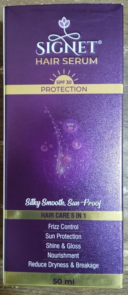 Signet Hair Serum, SPF 30 Protection, 5-in-1 Hair Care, Frizz Control and Sun Protection, 50 ml Pack of 1-picture-15
